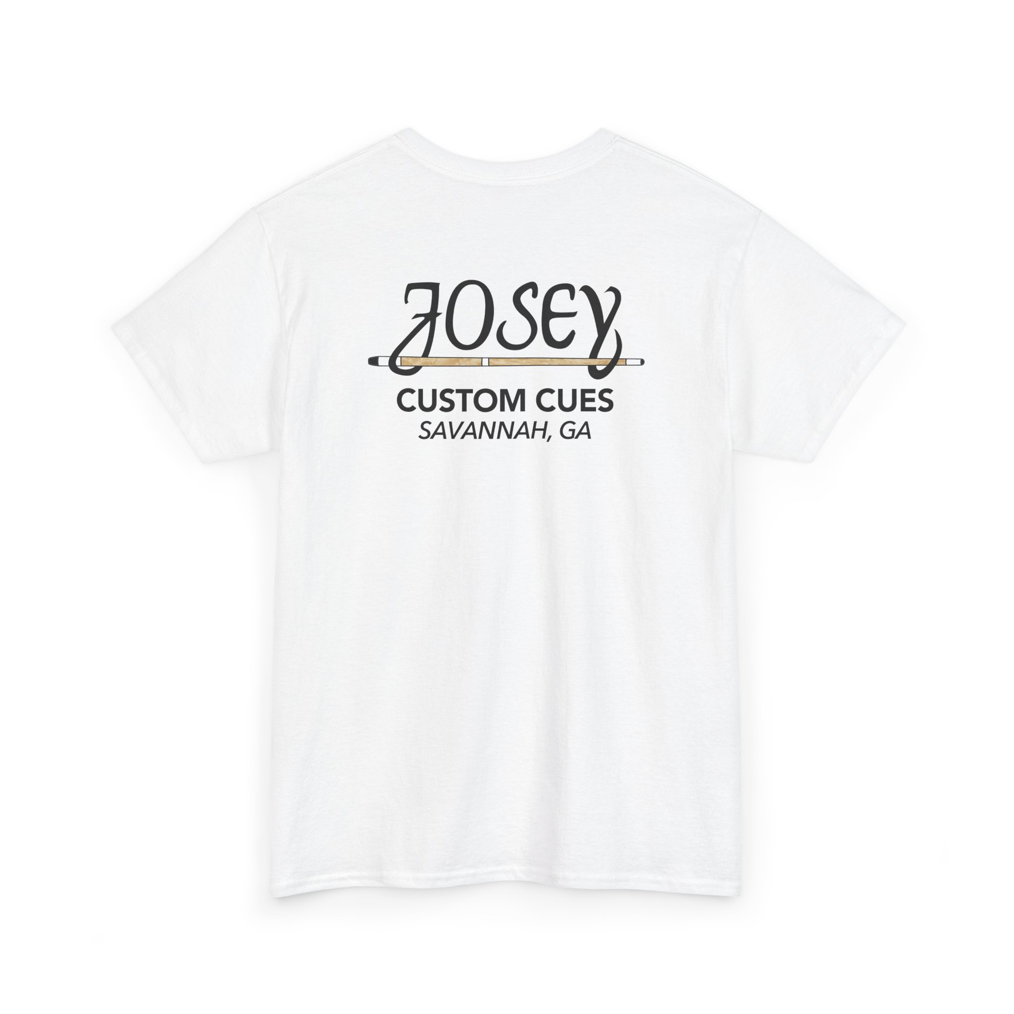 Josey Custom Cues (1990's Logo) | Gildan Heavy Cotton T-Shirt - Image 2