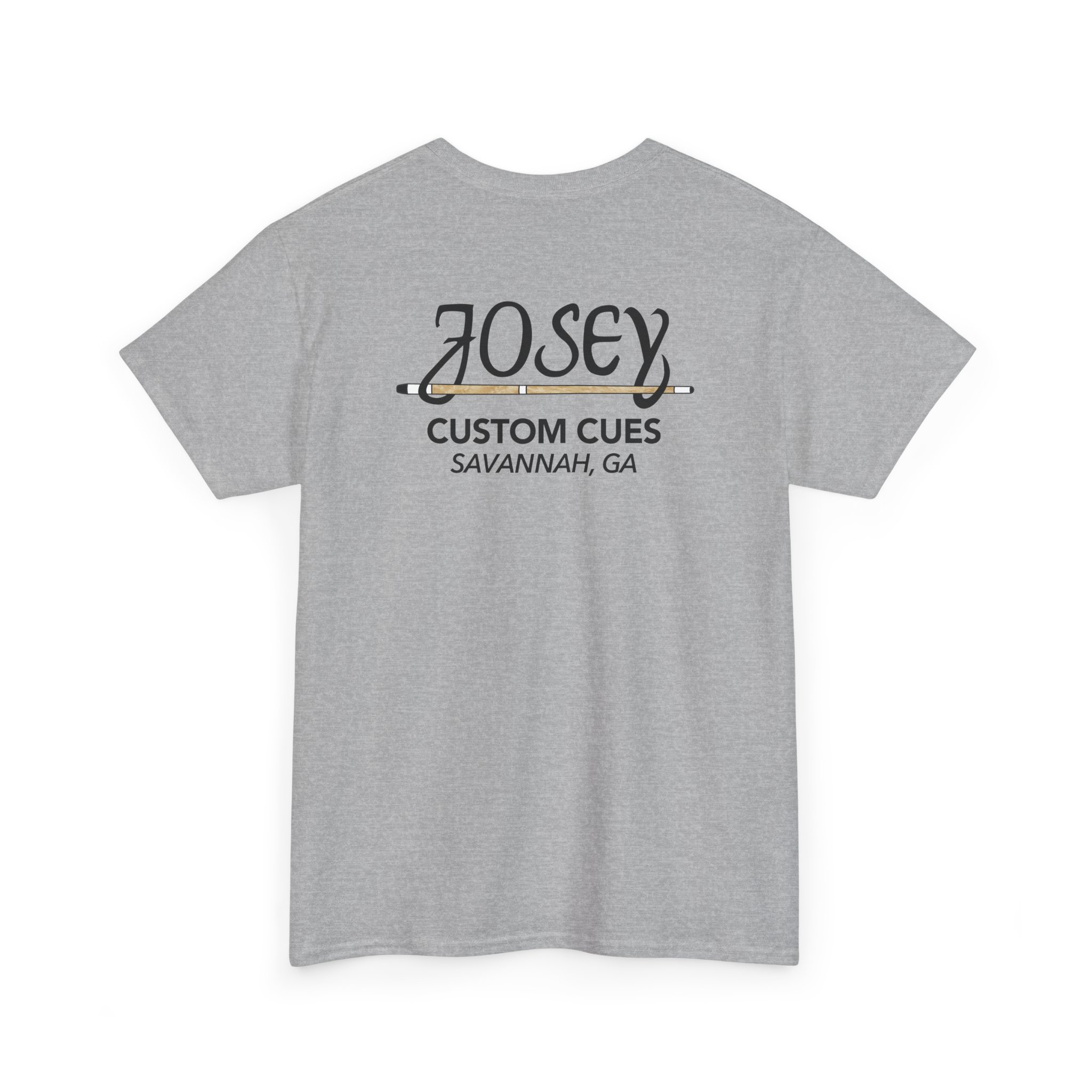 Josey Custom Cues (1990's Logo) | Gildan Heavy Cotton T-Shirt - Image 4