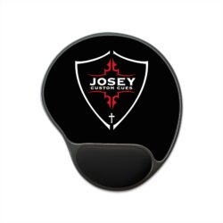 Josey Custom Cues ('25 Logo) | Mouse Pad With Wrist Rest